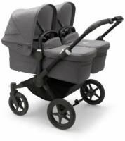 Коляска для двойни 2 в1 Bugaboo Twin Donkey 5 Bl/GM/GM 100002028/100004004/100005002/100003002