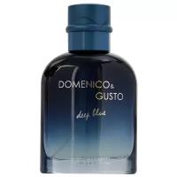 Domenico&Gusto Deep Blue,Доменико энд Густо Дип Блю, туалетная вода мужская, парфюм мужской, древесный, пряный