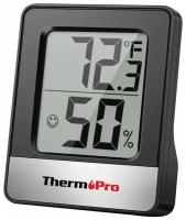 Цифровой термогигрометр ThermoPro TP49, черный