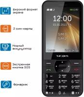 Мобильный телефон teXet TM-423 черный