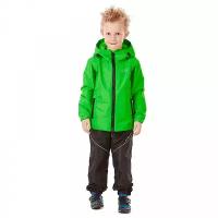 Детский дождевик (штаны и куртка) DragonFly EVO Kids GREEN, мембрана, 128-134