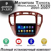 Магнитола TS7 Toyota Highlander 1 XU20 2001-2007 2/32Gb