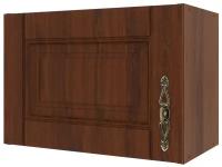 Кухонный модуль навесной шкаф для вытяжки Beneli орех, 50 см, Орех, фасады МДФ, 50х29х34,7см, 1шт