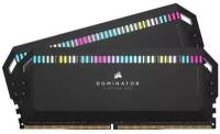 Оперативная память CORSAIR DDR5 32GB (2x16GB) Dominator Platinum RGB 5600MHz CL36 (36-36-36-76) 1.25V / CMT32GX5M2B5600C36 / Black