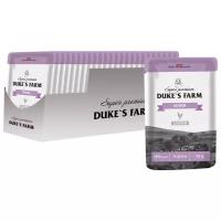 Корм для кошек DUKE'S FARM для пожилых кошек, курица конс. пауч 85г (упаковка - 24 шт)