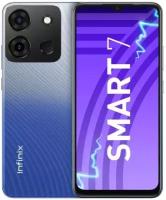 Смартфон Infinix Smart 7 Plus 3/64 ГБ Global для РФ, Dual nano SIM, azure blue