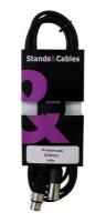 STANDS & CABLES MC-001XX-3 Микрофонный кабель