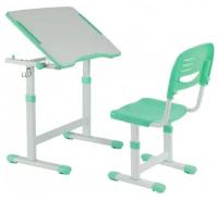 Комплект Fundesk парта + стул трансформеры Piccolino II Green