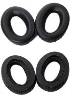 Ear pads / Амбушюры для наушников Sennheiser HD650 / HD650S / HD600 / HD580 / HD660S / HD545 / HD545 II / HD565 / HD565 II / HD265 / HD525 / HD535 экокожа