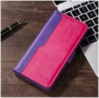 Чехол-книжка MyPads Cassa Della Borsa для iPhone 6 plus/ 6S plus 5.5 (Айфон 6/6С+ плюс) из импортной эко-кожи с отделением для банковских карт и ви