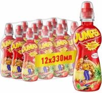 Напиток сокосодержащий Jumper (Джампер) Клубника-Ананас, 0,33 л х 12 бутылок, пэт