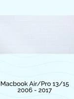 Накладка на клавиатуру для Macbook Air/Pro 13/15 2006 - 2017, US, Viva, прозрачная