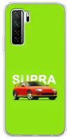 Силиконовый чехол "JDM Toyota Supra 1998" на Huawei P40 lite 5G / Хуавей П40 лайт 5G