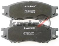 Колодки тормозные NISSAN ALMERA CLASSIC (B10) 06- перед. комплект Kortex KT7043STD