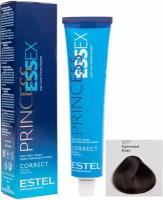 ESTEL Princess Essex Corrector цветная крем-краска для волос, 0/77 коричневый, 60 мл