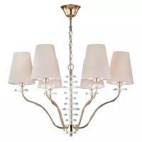 Люстра Crystal Lux ARMANDO SP6 GOLD, E14, 360 Вт