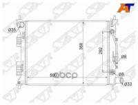 SGHY0016R SAT Радиатор Hyundai Solaris 10-17 / Kia Rio 11-17 / Hyundai Accent 11-17 / Veloster 11-18