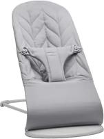 Кресло-шезлонг BabyBjorn Bliss Light Grey, лепесток, cветло-серый