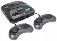 Sega Игровые приставки Retro Genesis Mix 8+16Bit + 470 игр AV кабель, 2 проводных джойстика 568019