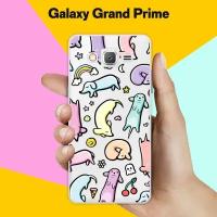 Силиконовый чехол на Samsung Galaxy Grand Prime Собаки / для Самсунг Галакси Гранд Прайм