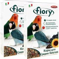 FIORY PARROCCHETTI AFRICAN - Фиори корм для средних попугаев (800 гр х 2 шт)