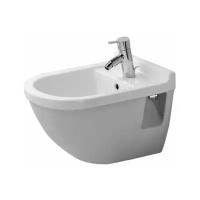 Биде подвесное DURAVIT Starck 3 223015-WG с горизонтальным выпуском