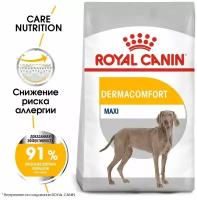 Корм сухой ROYAL CANIN ROYAL CANIN MAXI DERMACOMFORT для собак, склонных к кожным раздражениям и зуду 3 кг х 2 шт