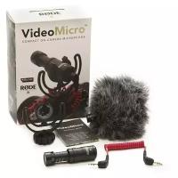 Микрофон RODE VideoMicro, черный