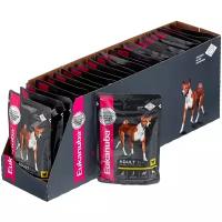 Eukanuba Dog пауч для взрослых собак (кусочки в соусе) Курица, 100 г. упаковка 24 шт