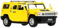 Машина металлическая ТехноПарк Hummer H2 желтая 12см HUM2-12-YE