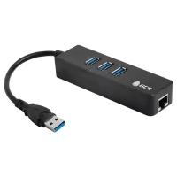 USB 3.0 Разветвитель на 3 порта + 10/100Mbps Ethernet Network GCR-AP04