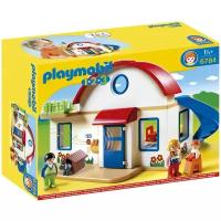 Набор с элементами конструктора Playmobil 1-2-3 6784 Пригородный дом