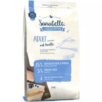 Sanabelle Adult с форелью сухой корм для кошек 2 кг