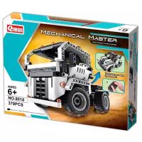 Конструктор QiHui Mechanical Master 8018 Стальные тягачи 2 в 1