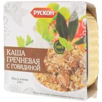 РУСКОН Каша гречневая с говядиной