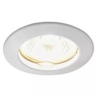 Светильник Ambrella light Classic 863A WH, GU5.3, 10 Вт, цвет арматуры: белый, цвет плафона: белый