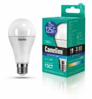 Эл. лампа светодиодная 15Вт LED15-A60/865/E27 (15W=125 Вт 1360 Lm) Camelion