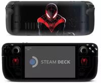 Наклейка виниловая для Steam Deck защитная пленка Spyderman Вселенная