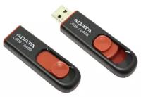 USB Flash накопитель 64Gb ADATA C008 Black (AC008-64G-RKD)