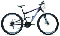 Велосипед 27,5' Forward Raptor 27,5 2.0 disc Черный/Фиолетовый 19-20 г, 18' RBKW0SN7P016