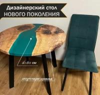 Стол кухонный THETABLE круглый 80х80х77 см