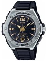 Наручные часы CASIO Collection MWA-100H-1A2VDF, бежевый, серебряный