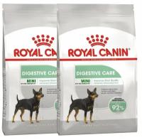 ROYAL CANIN MINI DIGESTIVE CARE для взрослых собак маленьких пород для поддержания здоровья пищеварительной системы (1 + 1 кг)