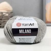 Пряжа "Milano" 8%альпака, 20%шерсть, 8%вискоза, 64%акрил 130м/50гр (867)