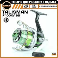 Катушка рыболовная BUSHIDO TALISMAN F4000 (Кол-во подшипников - 3BB); (Фрикцион - Передний)