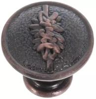 Ручка-кнопка RK-001, ЦАМ, диаметр 27 мм, цвет медь 81981368