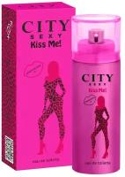 Женская туалетная вода 60 мл City Parfum City Sexy Kiss Me с феромонами