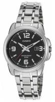 Наручные часы CASIO Collection Women LTP-1314D-1A, серебряный, черный