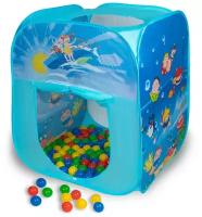 Игровой домик Sevillababy Океан Квадрат, 100 шаров 6см, цветная коробка