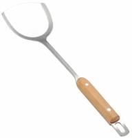 IBRICO/Лопатка с деревянной ручкой 37см/Кухонная утварь/Лопатка для готовки